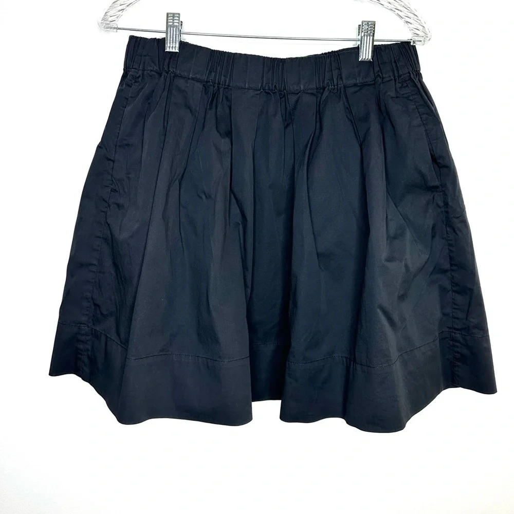 Everlane The Cotton Poplin Pleated Skirt - Picture 6 of 8